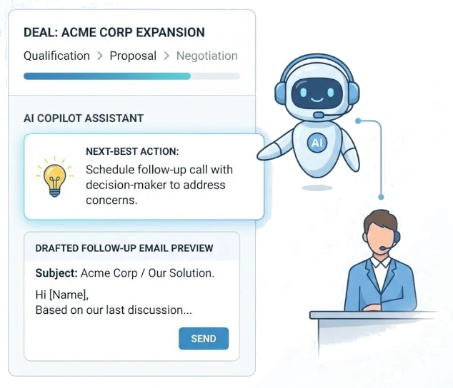 AI Copilot to Close Deals and Draft Better Follow-Ups