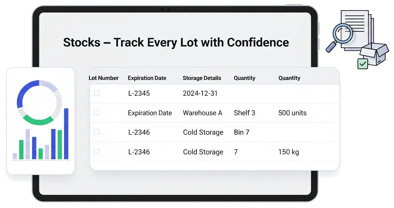 Stocks — Track Every Lot with Confidence