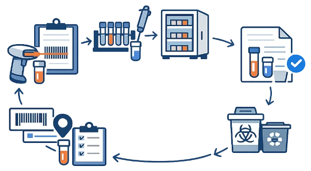 End-to-End Sample Lifecycle Management