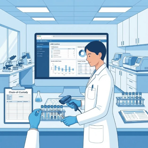 Execute Testing with Complete Sample Traceability and Quality Control